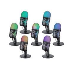 RGB USB Microphone - For Gaming Podcast Live Broadcast Recording
