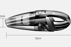 USB Rechargeable 9000Pa Cordless Wet Dry Car Vacuum Cleaner - Handheld