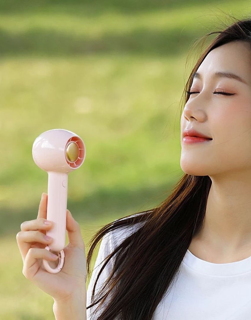 Mini USB Rechargeable Small Handheld Fan for Summer