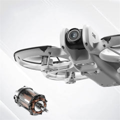 V666 8K Brushless Obstacle Avoidance Drone - Black 2 Battery