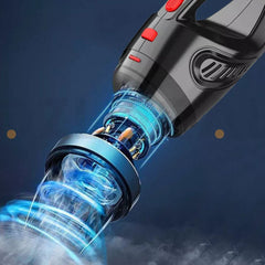 Cordless Handheld Vacuum Cleaner - Rechargeable for Home and Car Use