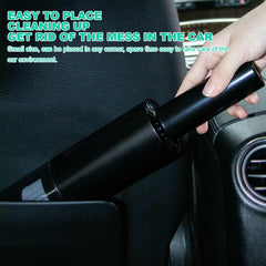 Wireless 6000Pa Car Vacuum Cleaner - Powerful Handheld Duster - White
