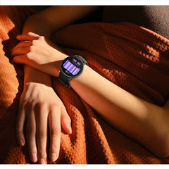 Waterproof Smartwatch with 1.39 inch Touchscreen Black