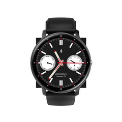 Waterproof Smartwatch with 1.39 inch Touchscreen Black