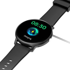 Waterproof Smartwatch with 1.39 inch Touchscreen Black