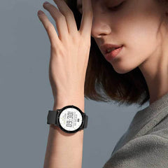 Waterproof Smartwatch with 1.39 inch Touchscreen Black