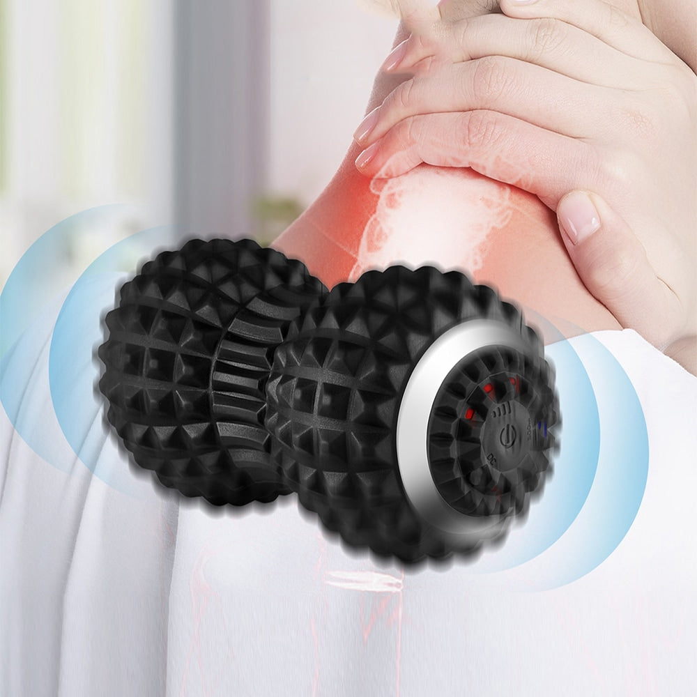 Electric Vibrating Massage Ball Roller for Muscle Pain Relief