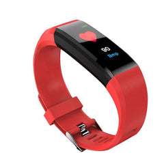 Bluetooth Smart Fitness Tracker Band with Heart Rate & BP Monitor
