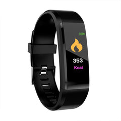 Bluetooth Smart Fitness Tracker Band with Heart Rate & BP Monitor