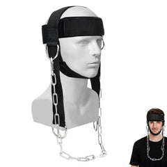 Weight Lifting Neck Harness Strap Gym Head Workout Trainer