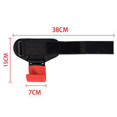 Weight Lifting Wrist Straps with Hooks Powerlifting Hand Grips