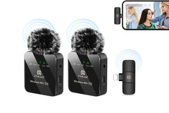 Lightning Wireless Lavalier Clip-on Lapel Microphone