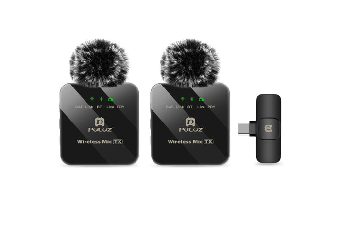 Type-C Wireless Lavalier Clip-on Lapel Microphone