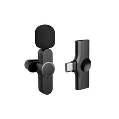 Wireless Lavalier Microphone - Portable Audio Video Recording Mic