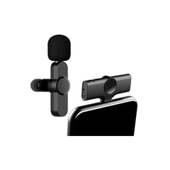 Wireless Lavalier Microphone - Portable Audio Video Recording Mic