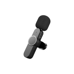 Wireless Lavalier Microphone - Portable Audio Video Recording Mic