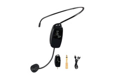 2 in 1 Wireless Headset Microphone Portable Cordless
