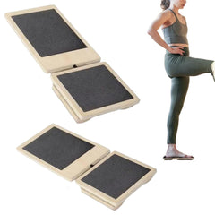 Wooden Ankle Balance Board for Sprain Recovery and Foot Strength