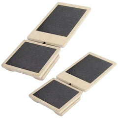 Wooden Ankle Balance Board for Sprain Recovery and Foot Strength