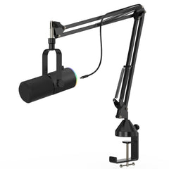 XLR/USB RGB Dynamic Microphone - Style 2 for PC Gaming Podcast