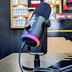 XLR/USB RGB Dynamic Microphone - Style 2 for PC Gaming Podcast