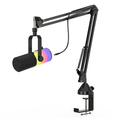 XLR/USB RGB Dynamic Microphone - Style 3 for PC Gaming Podcast