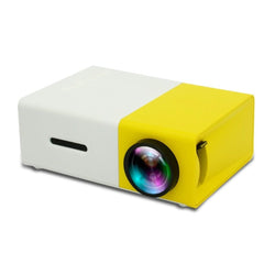 Portable Mini Home Theater Projector - 400 Lumens HDMI AV USB Remote