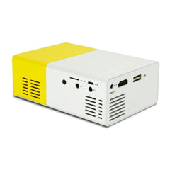 Portable Mini Home Theater Projector - 400 Lumens HDMI AV USB Remote